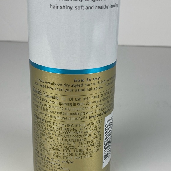 Pantene Pro-V Smooth Airspray resistente a la humedad  laca para el cabello 7oz - Picture 4 of 4